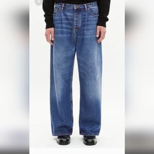 The Kooples Blue Relaxed Fit Men's Jeans 31 See Mesurements